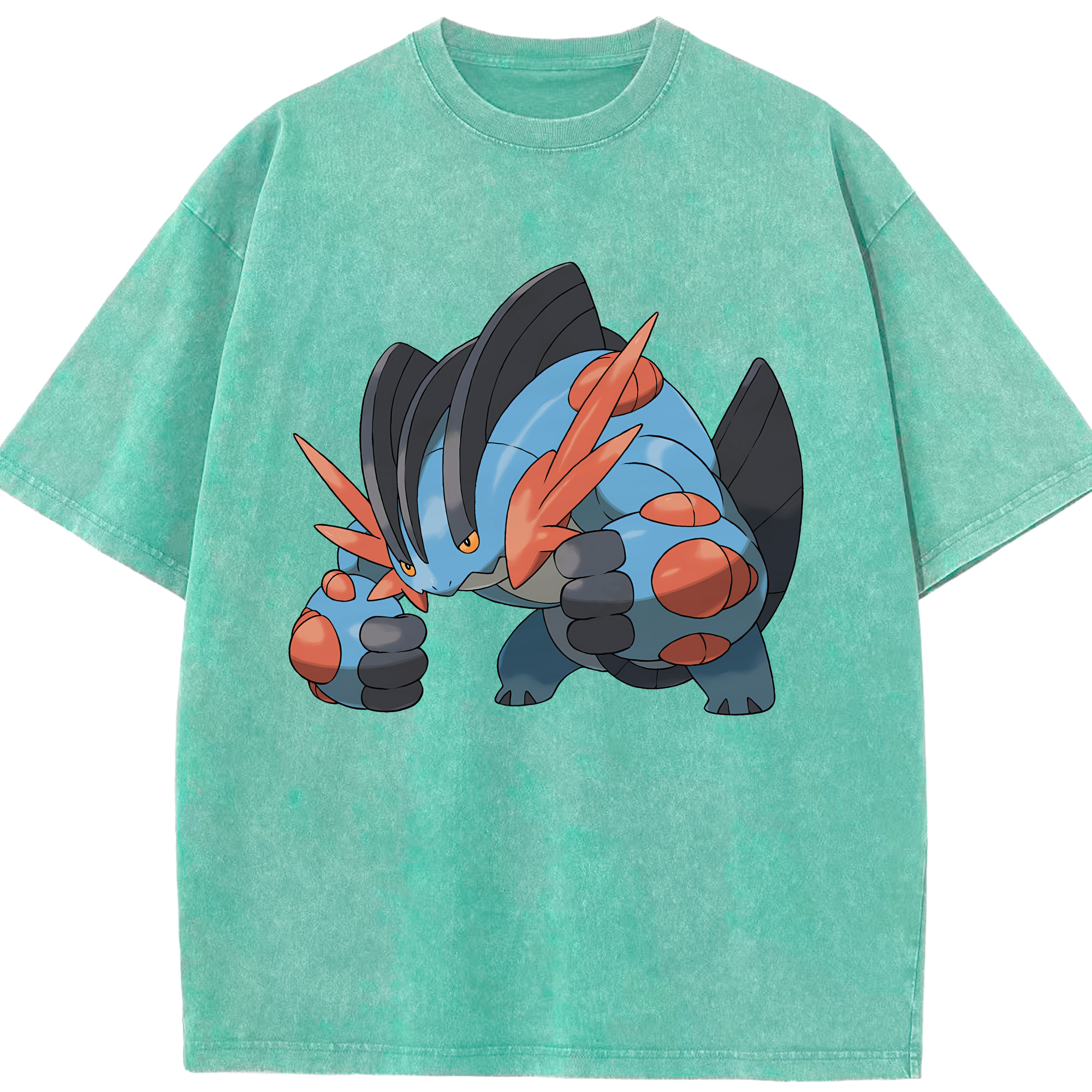 （画像用） ポケットモンスター Pokémon 綿100% ヴィンテージ風 半袖Tシャツ（フロントプリント）
